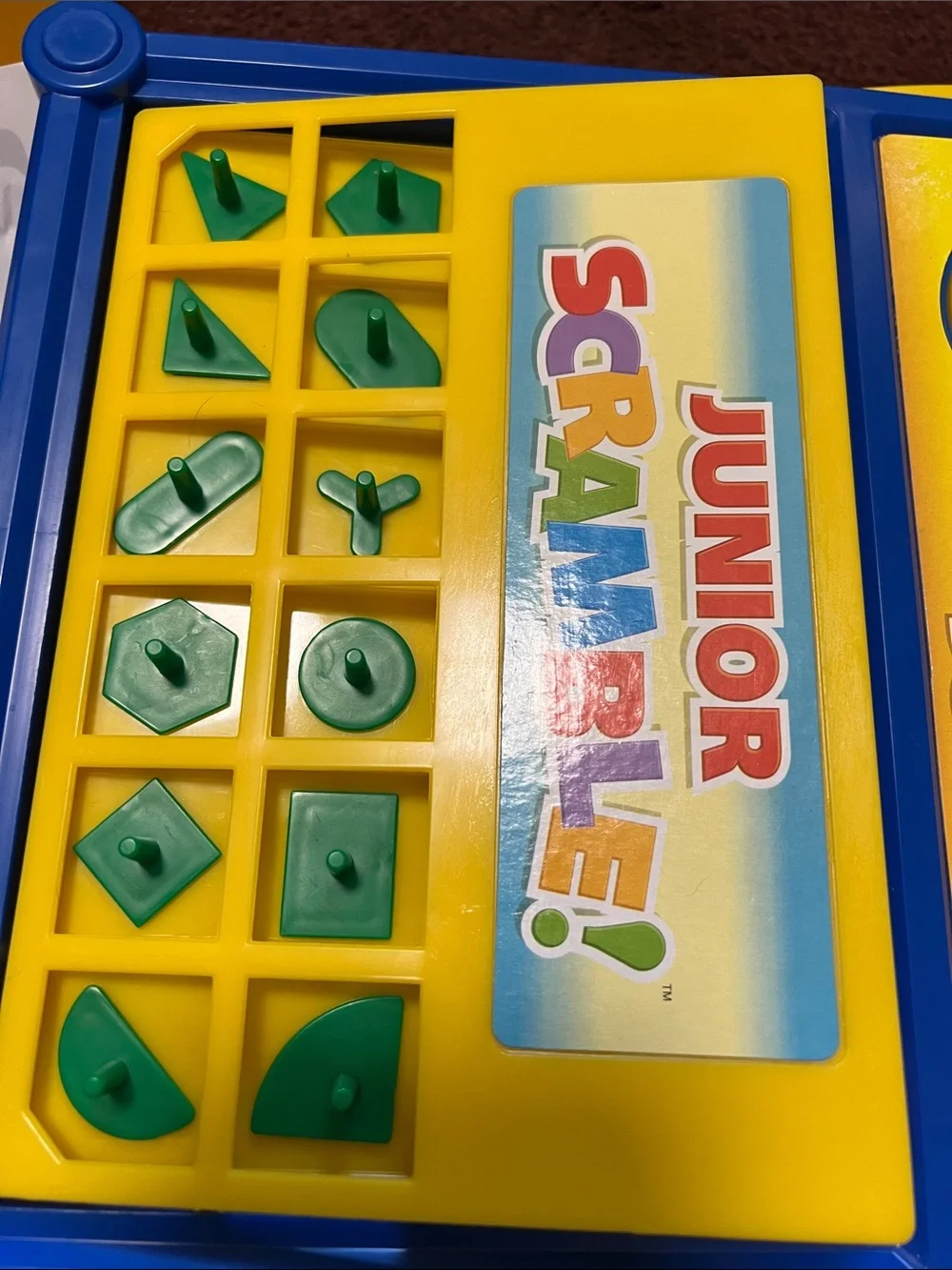 ScrambleKids Matching Game - Yellow, Blue, Green, Pink
